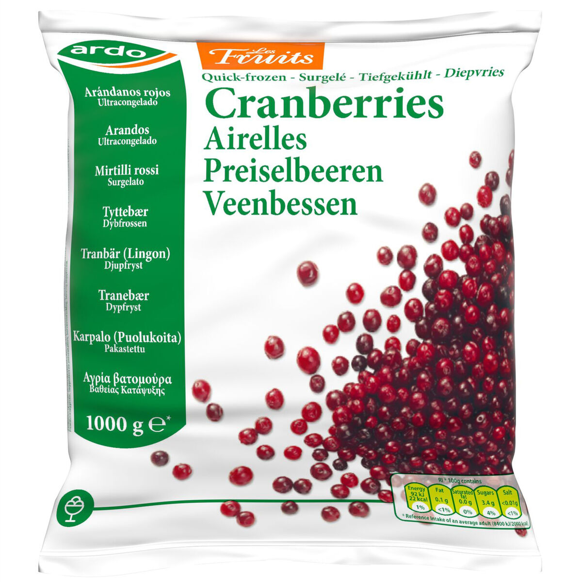 Frozen Fruits